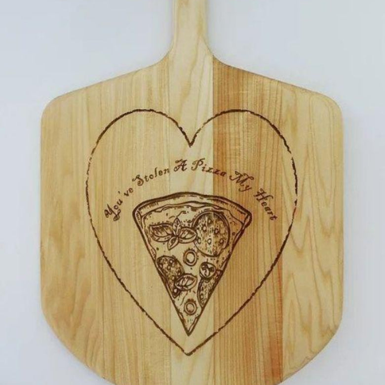 Pizza Lover Basswood Pizza Peel