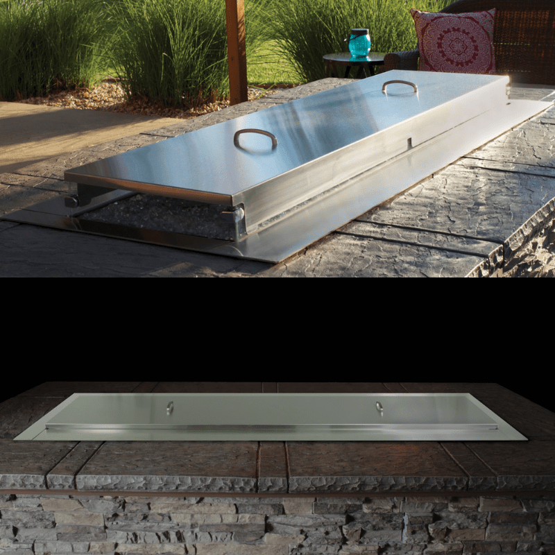 Empire Carol Rose Outdoor Linear Fire Pit 48”
