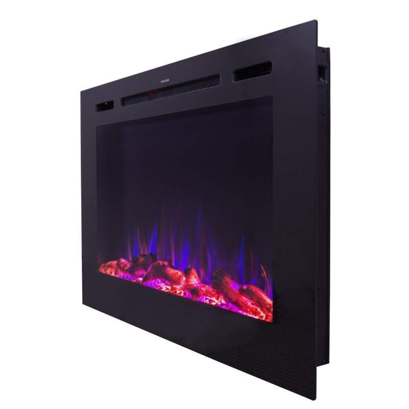 Forte 80006 40&quot; Recessed Electric Fireplace