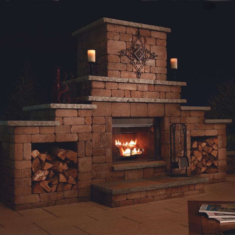 Necessories Grand Fireplace Hearth