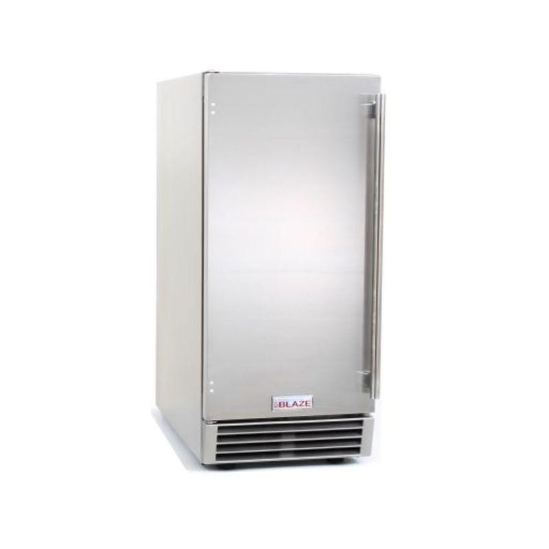 Blaze 50 Lb. 15 Inch Outdoor Ice Maker With Gravity Drain