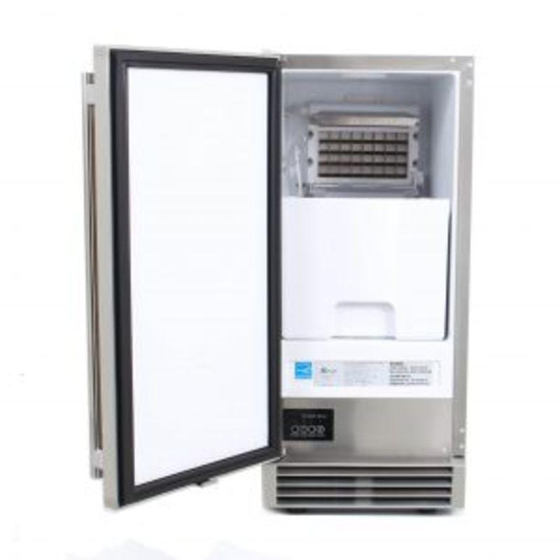 Blaze 50 Lb. 15 Inch Outdoor Ice Maker With Gravity Drain