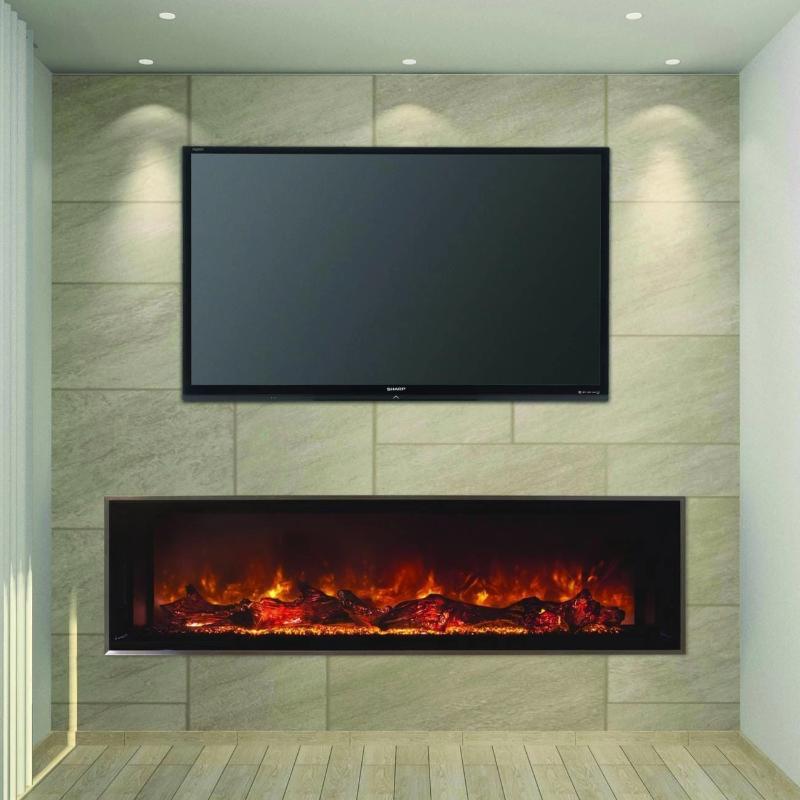 Wall Mounted Landscape Electric Fireplace