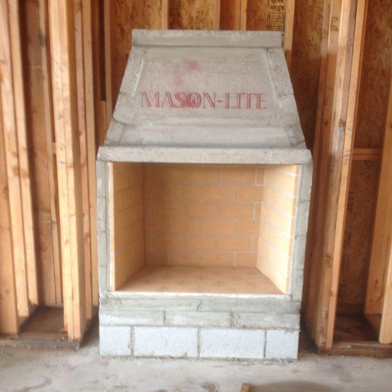Mason-Lite Masonry Fireplace Kit