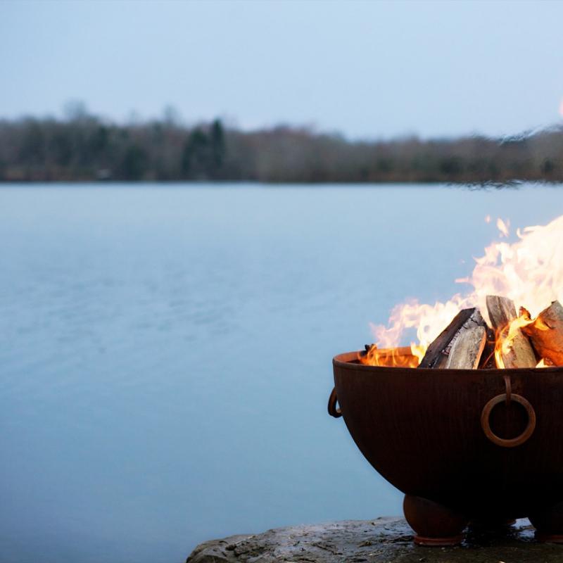 Fire Pit Art- Nepal