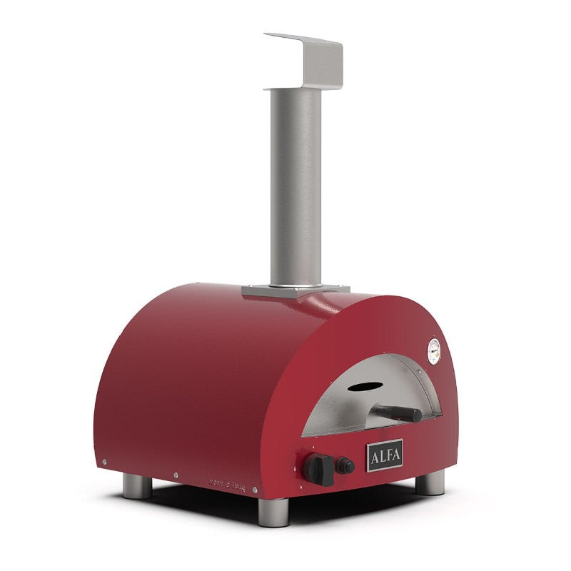 Alfa Moderno Portable Oven in Antique Red