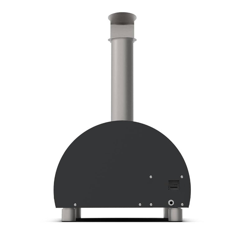 Alfa Moderno Portable Oven in Grey Back View