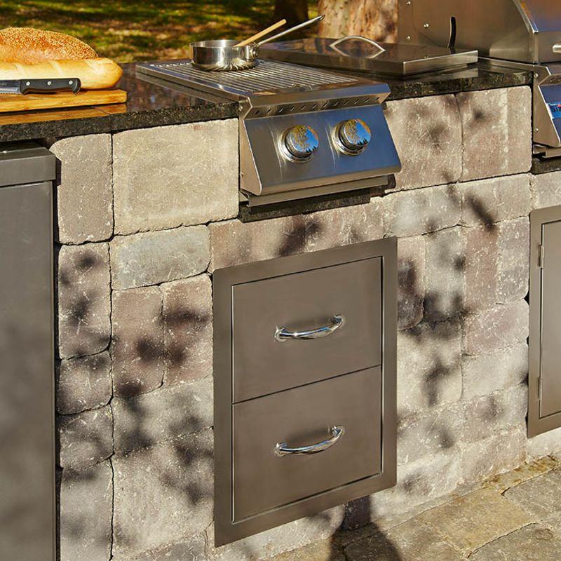 Side Burners For Outdoor Kitchens Wolf Burner Module Outdoor Kitchen