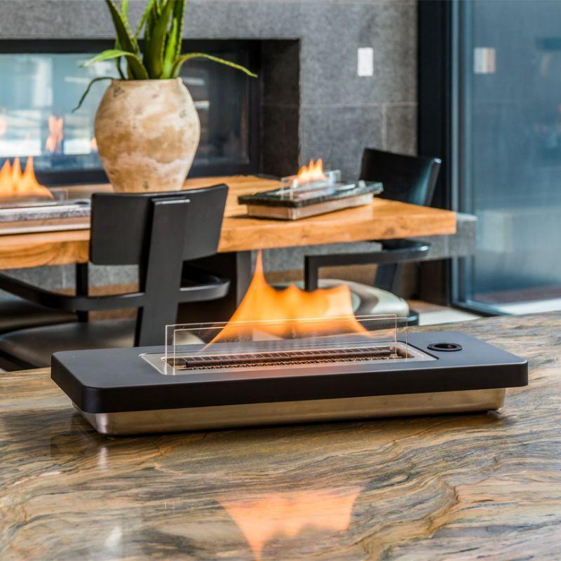 Lovin&#39; Flame Tabletop Fire Pit - Black